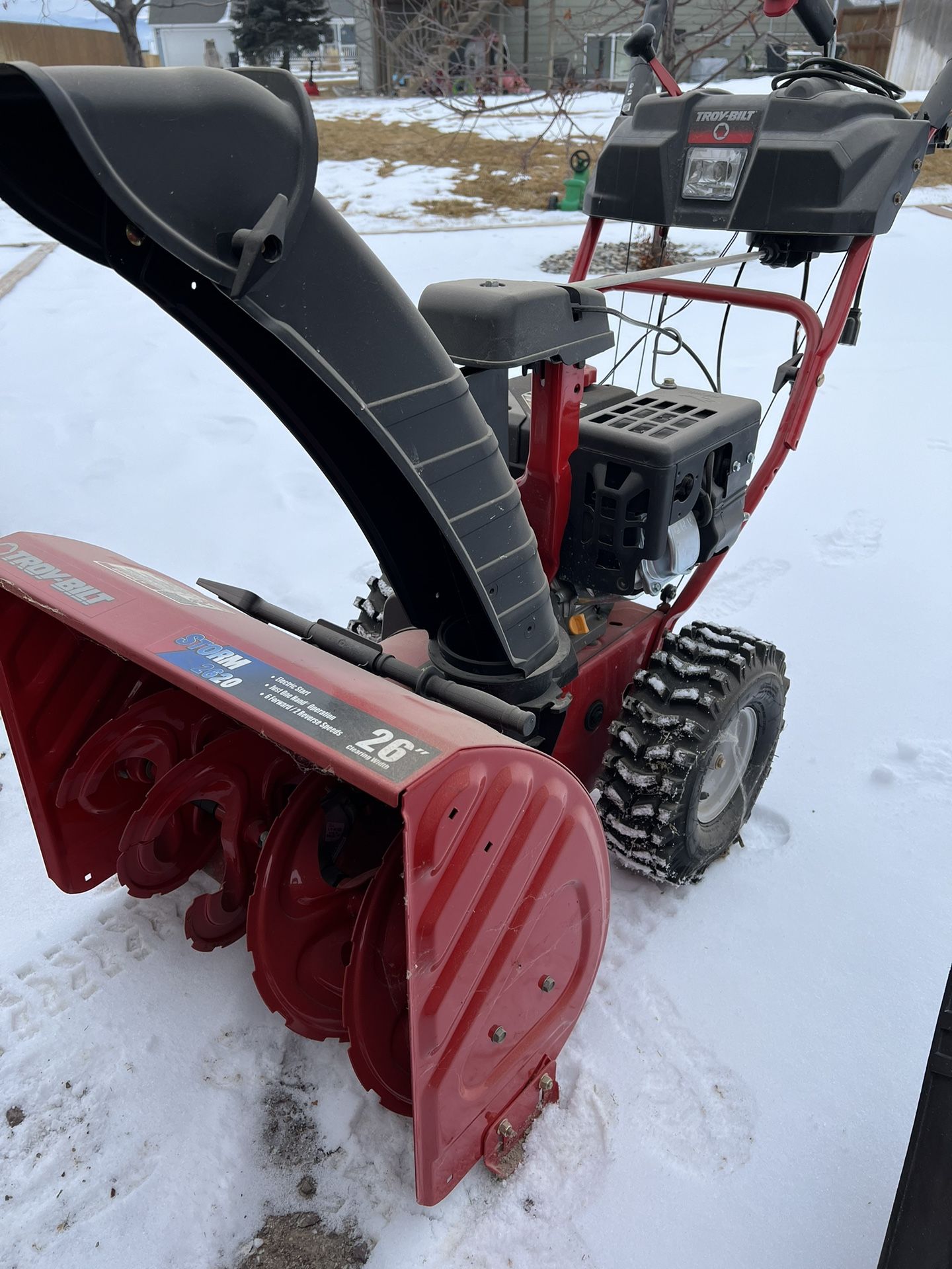 Troy Bilt Snow Blower