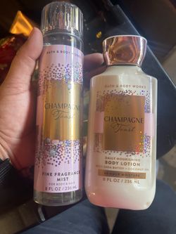 Bath & Body Works Champagne Toast Set