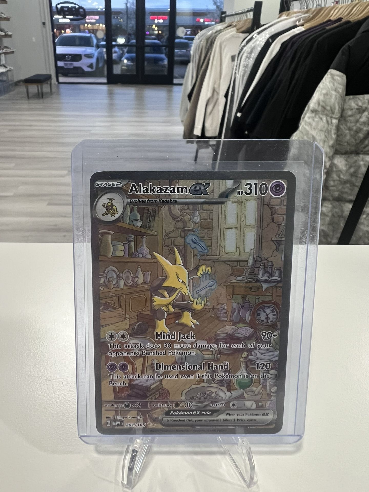 Pokemon Alakazam ex - 201/165
