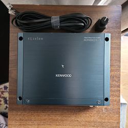 Kenwood Excelon XR601-1 mono subwoofer amplifier 600w RMS @2 ohm