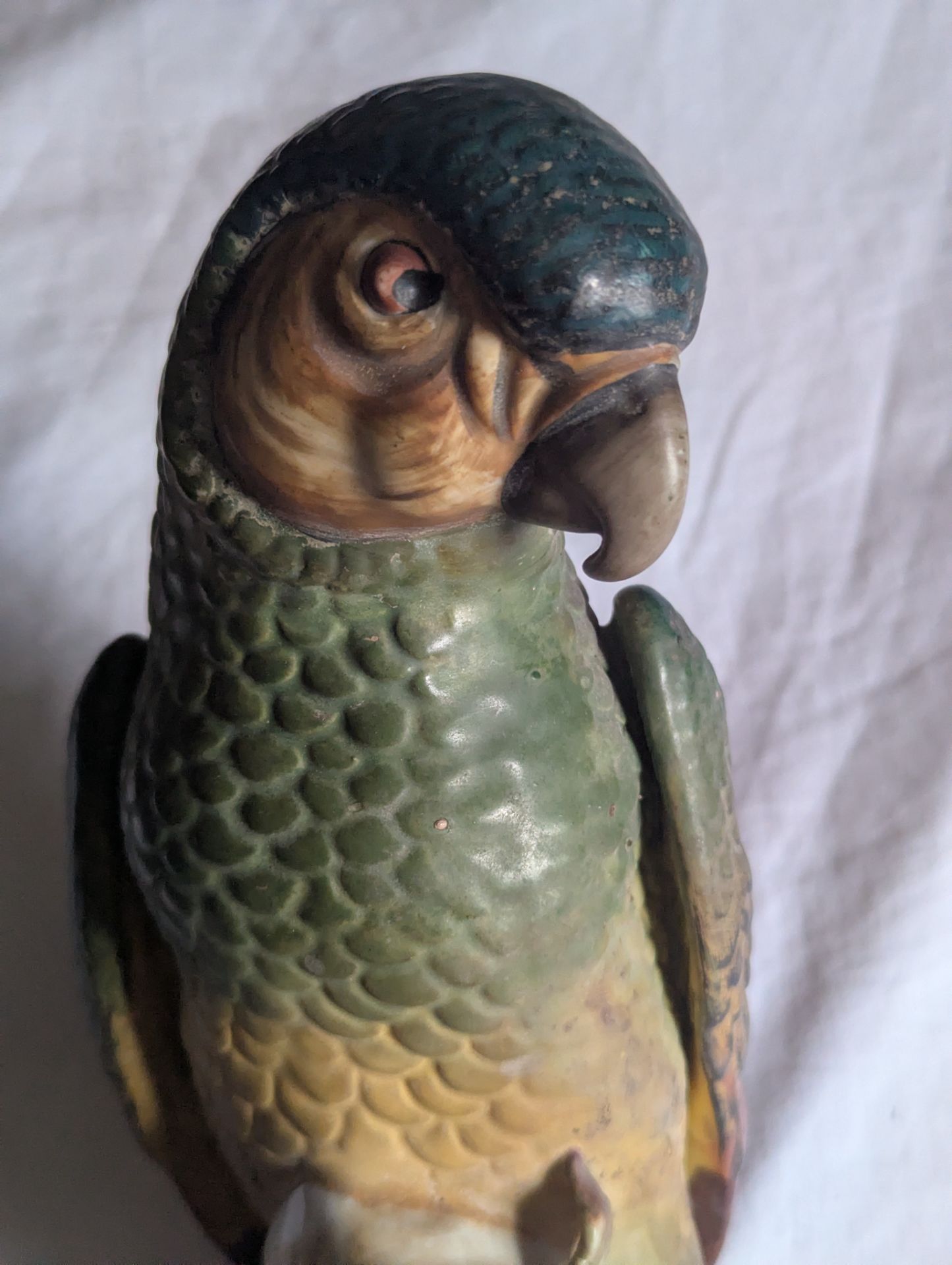 Vintage Porcelain or ceramic Parrot 🦜