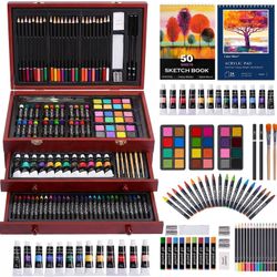 Color More Art Supplies, 175-Pack Deluxe Art Set