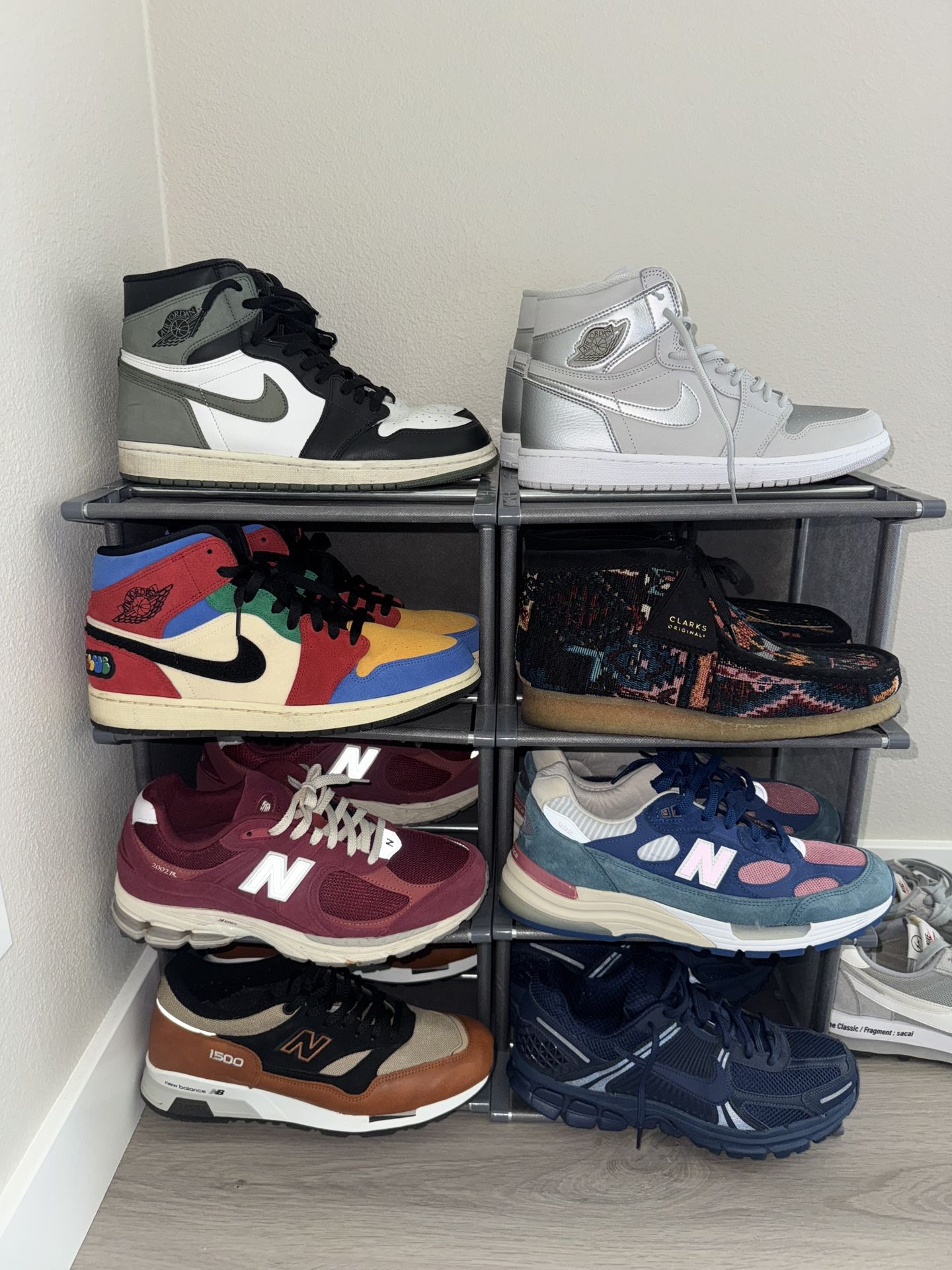 Lot of sneaker Jordan Nike New Balance Adidas