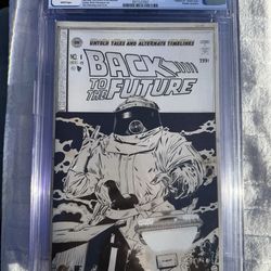 IDW Publishing Back to the Future #1 CGC 9.8 Artist Edition Incentive Variant