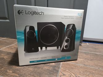Logitech Speaker System 2.1ch PC Speaker Z523BK Pre Owned Open Box