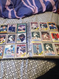All types of baseball cards