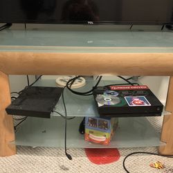Glass TV Stand