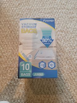 Vacuum storage bags