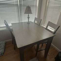 Kitchen Table with Four Chairs