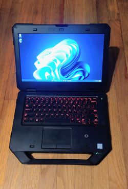 Full Rugged Xtreme Dell Latitude Laptop Intel Core i5 CPU 16GB RAM 512GB SSD Webcam 1080P LCD Wi-Fi/Bluetooth Wireless Windows 11 Professional
