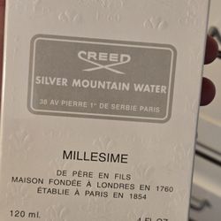 Creed Silver Mountain Water 4.0floz
