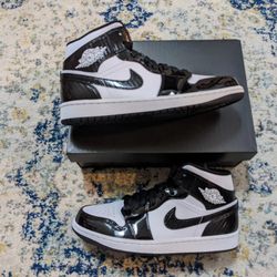 Air Jordan 1 Mid Carbon Fiber Size9m