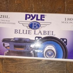 Pyle PL42BL Blue Label 4" Coaxial Speaker Pair