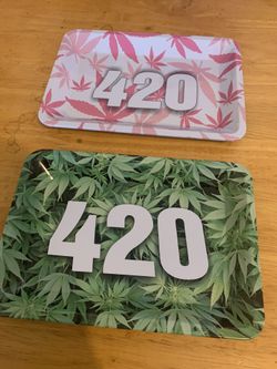 Trays for rolling