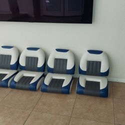 4 Matching Boat Seats Brand New