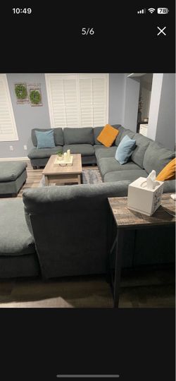 12 Pc SECTIONAL(2sets) combined together