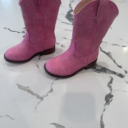 Motasha Pink Toddler Boots