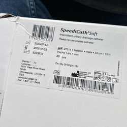 full pack of catheters