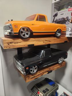 Losi c10 silverado on road 4wd in orange brand new and now brushless