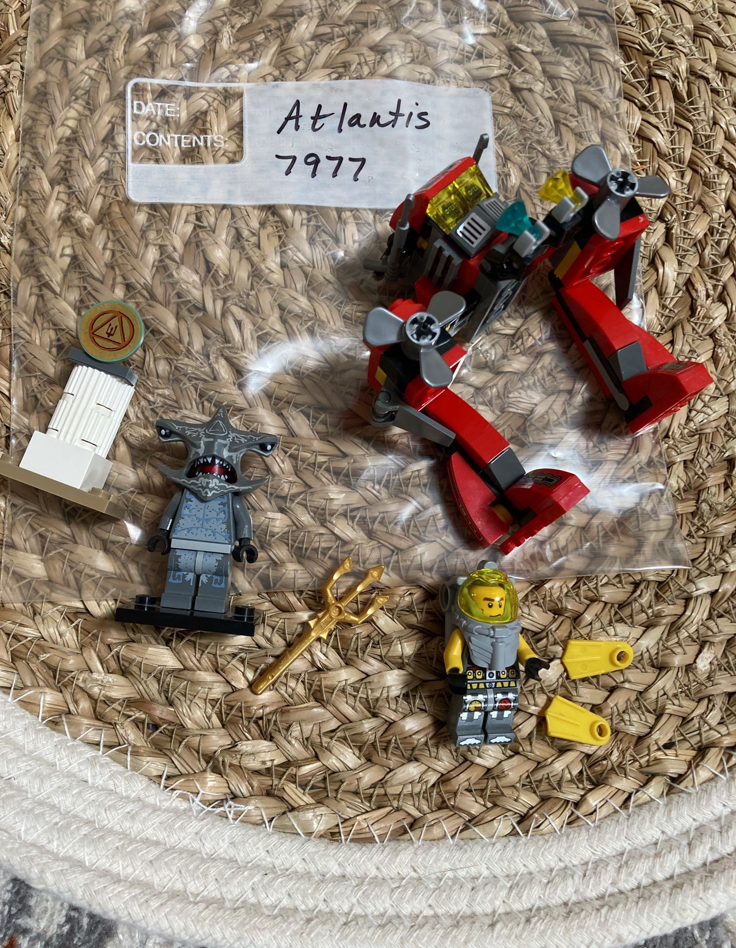 Lego Seabed Strider Atlantis