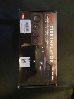 Tire Inflator 5in1 (New in box)
