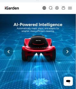 iGarden M1 Series Robotic Pool Cleaner