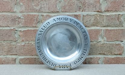 Vintage Wilton Armetale American Inspirations Toast Plate