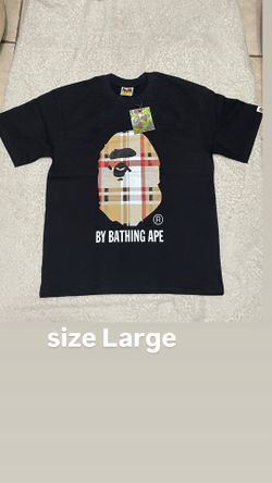Black Burberry x Bape tee