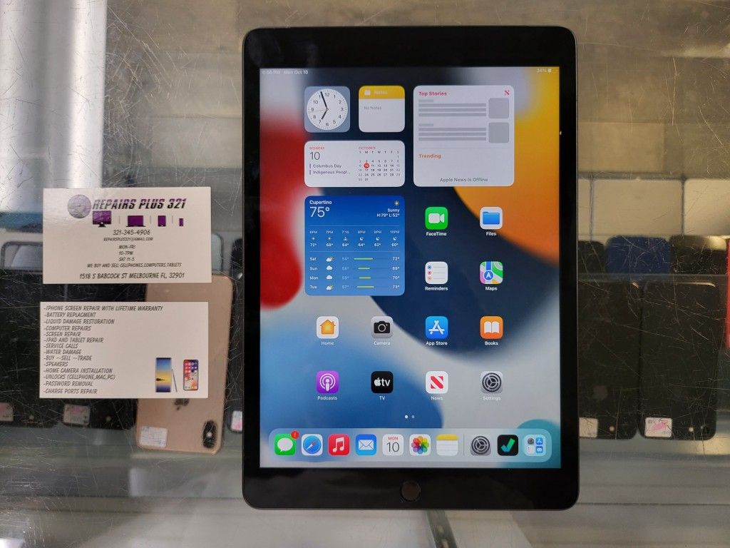 Unlocked Black iPad 9 64gb 10.2" LTE (We Offer 90 Day Same As Cash Financing)