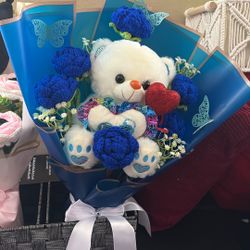 Valentine’s gift, handmade roses