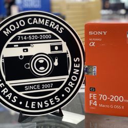 Sony FE 70-200mm F4 Macro G II