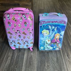 Luggage LOL Doll And Disney Frozen