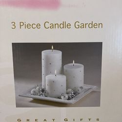 3 Piece Candle Garden
