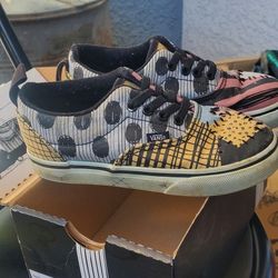 Nightmare Before Christmas Youth Size 9 Vans