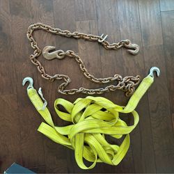 Tow strap Tow chain
