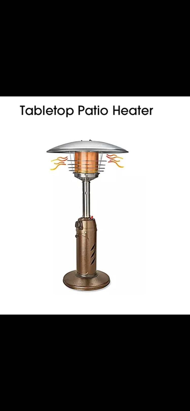 Brandnew Table Top Heater Still In The Box!!!