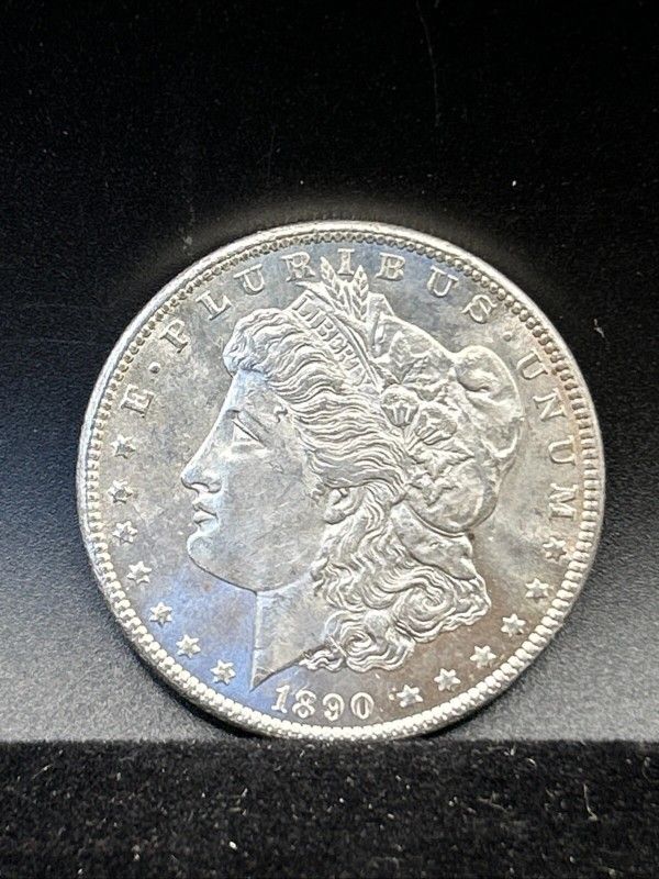 1890 CC Morgan Silver Dollar United States Coins