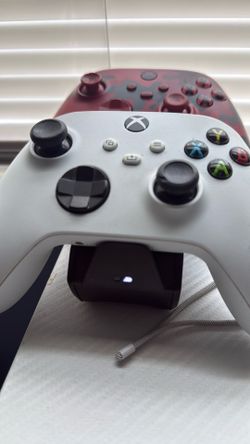 Two Xbox Series S controllers