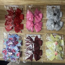 3 inch bows for ponytails