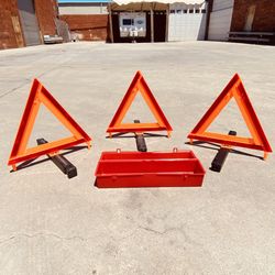 Warning Triangle Flare Kit 