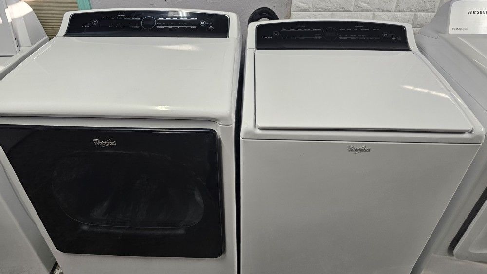 Great Working Super Capacity Whirlpool Washer And Dryer Set