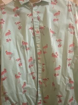 Flamingo shirt L