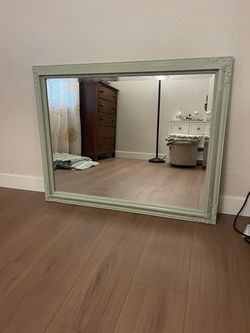 Large Ornate Framed Wall Mirror