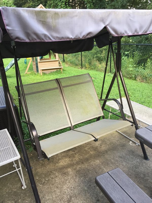Two Seat Swing With Cover For In Lyman Sc Offerup Two Seat Swing With Cover