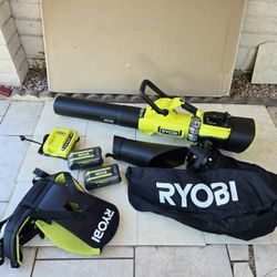 RYOBI 40V HP Brushless Leaf Blower Vaccum Mulcher KIT