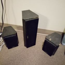 Onkyo 3 Way Speakers 