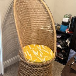 Vintage Rattan Wicker Chair 