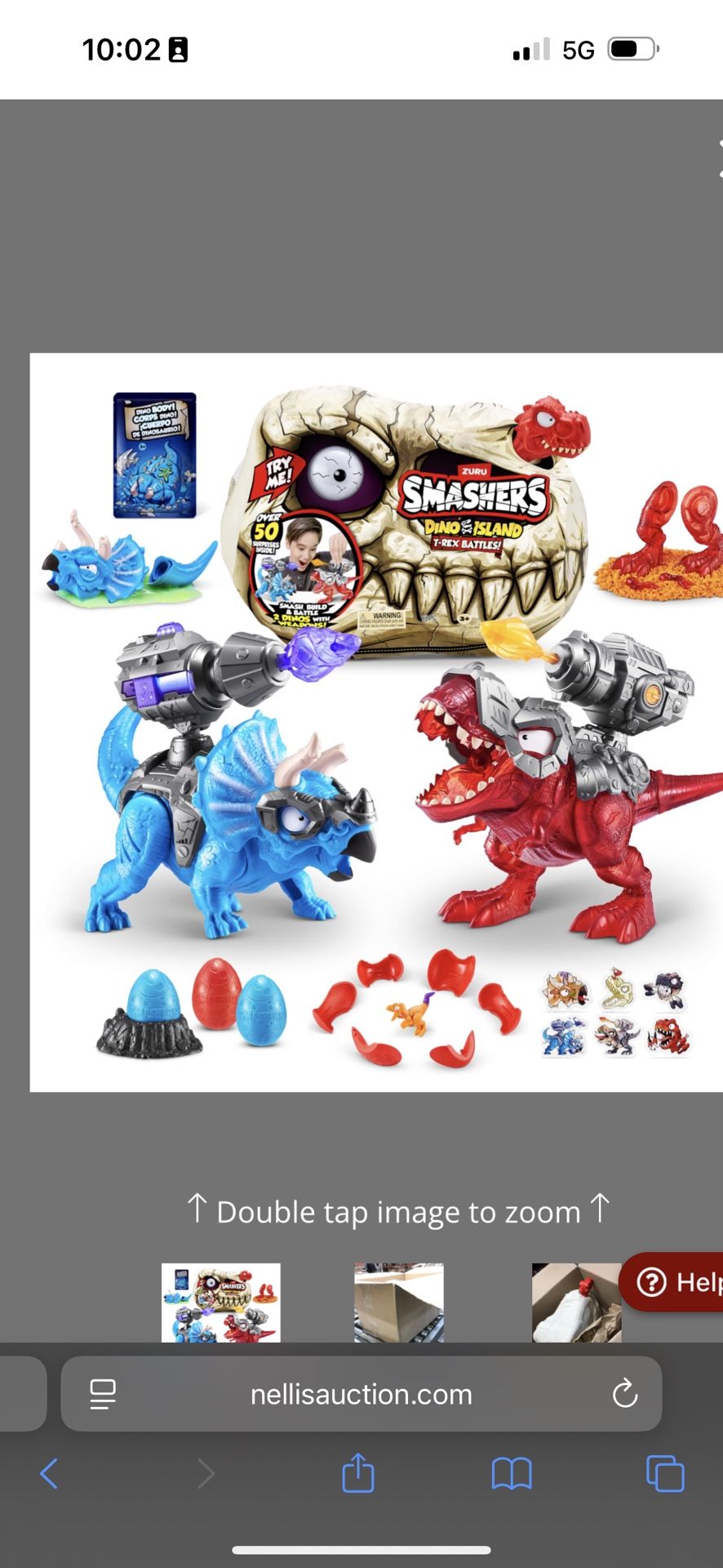 New Smashers, Dino Island T-Rex Battle Red