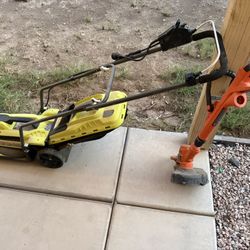Lawn Mower And Grass Trimmer 