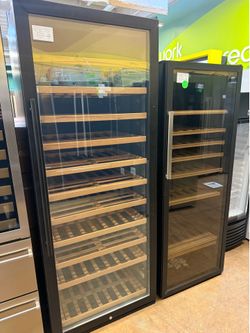 Wine enthusiasts Free standing wine cabinet